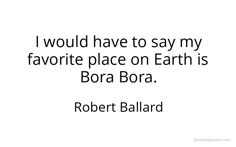 Preview image for this quote by Robert Ballard