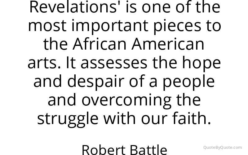 Preview image for this quote by Robert Battle