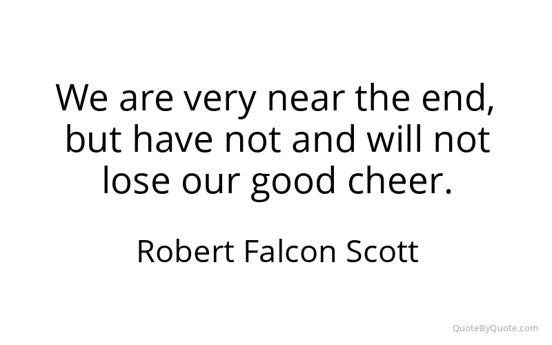 Preview image for this quote by Robert Falcon Scott