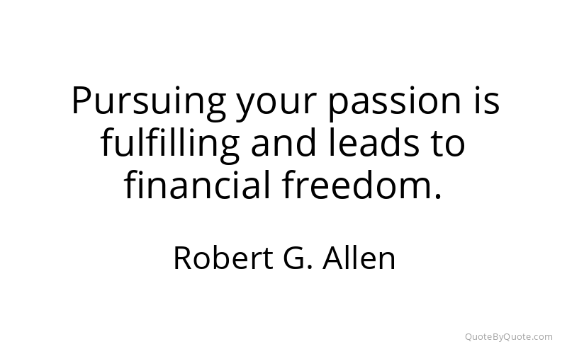 Preview image for this quote by Robert G. Allen