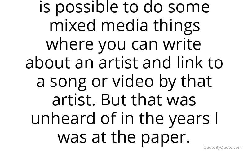 Preview image for this quote by Robert Hilburn