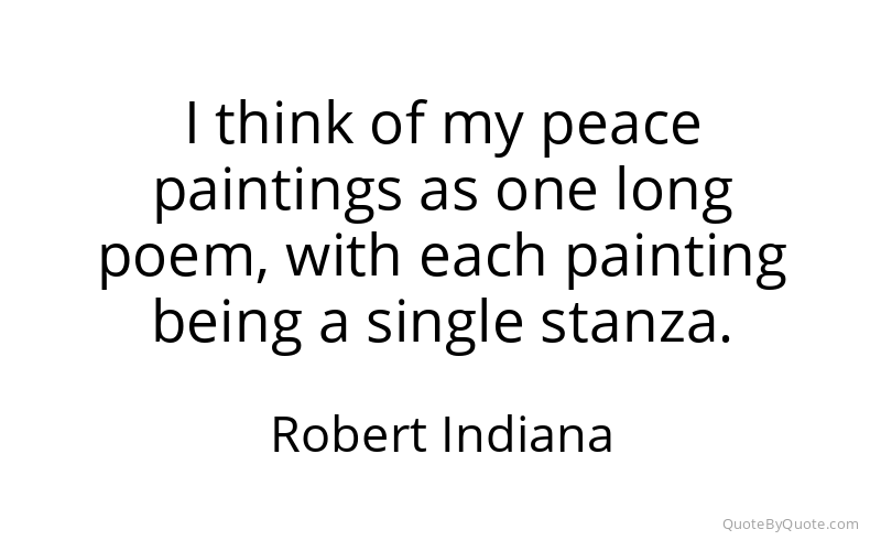 Preview image for this quote by Robert Indiana