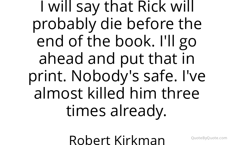 Preview image for this quote by Robert Kirkman