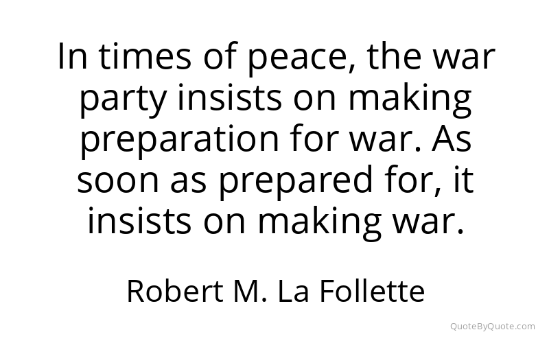 Preview image for this quote by Robert M. La Follette