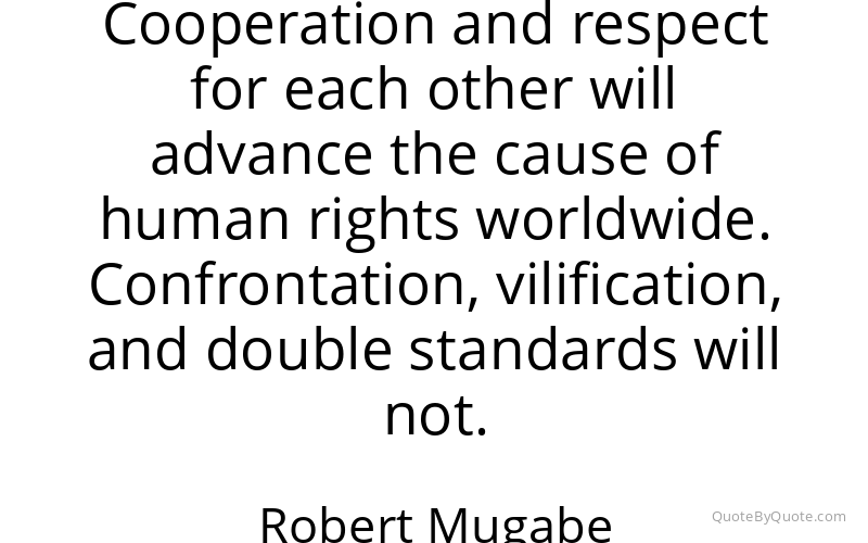 Preview image for this quote by Robert Mugabe