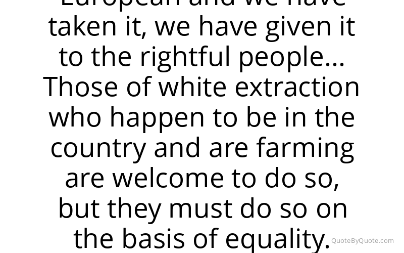 Preview image for this quote by Robert Mugabe