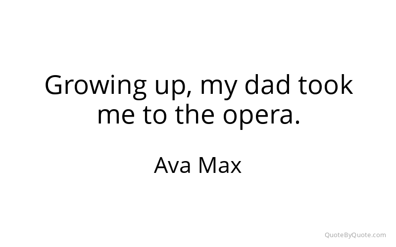 Preview image for this quote by Ava Max