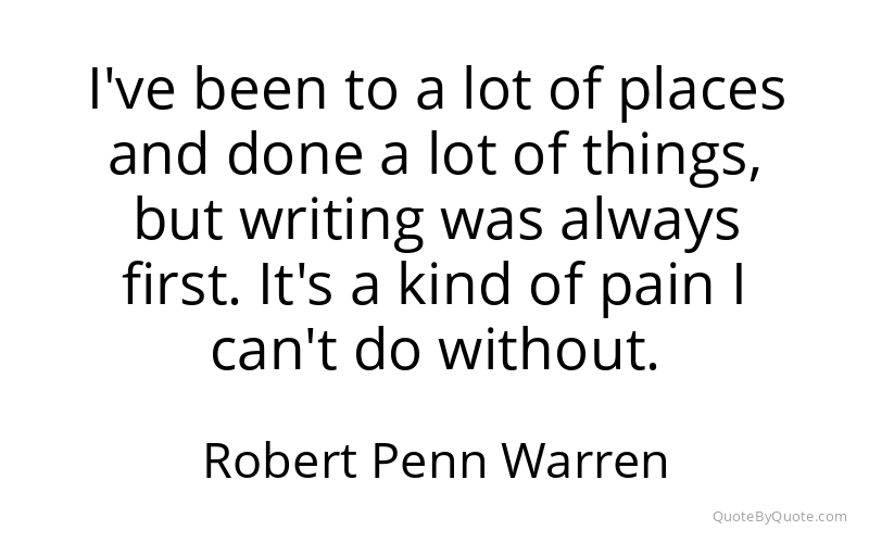 Preview image for this quote by Robert Penn Warren