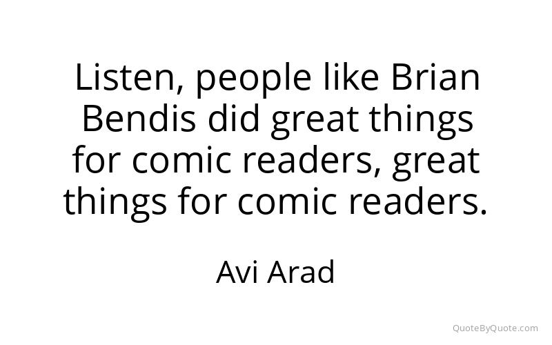 Preview image for this quote by Avi Arad