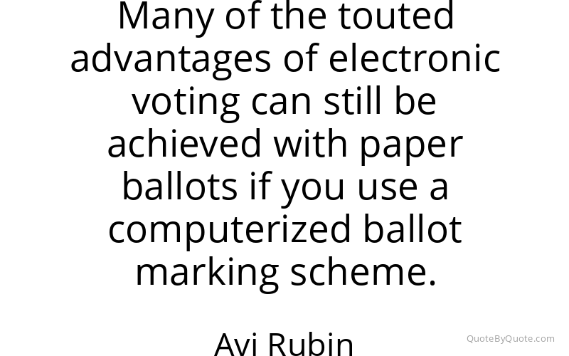 Preview image for this quote by Avi Rubin