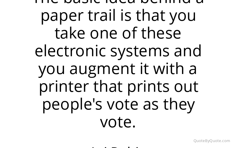 Preview image for this quote by Avi Rubin