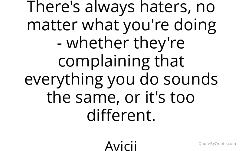 Preview image for this quote by Avicii