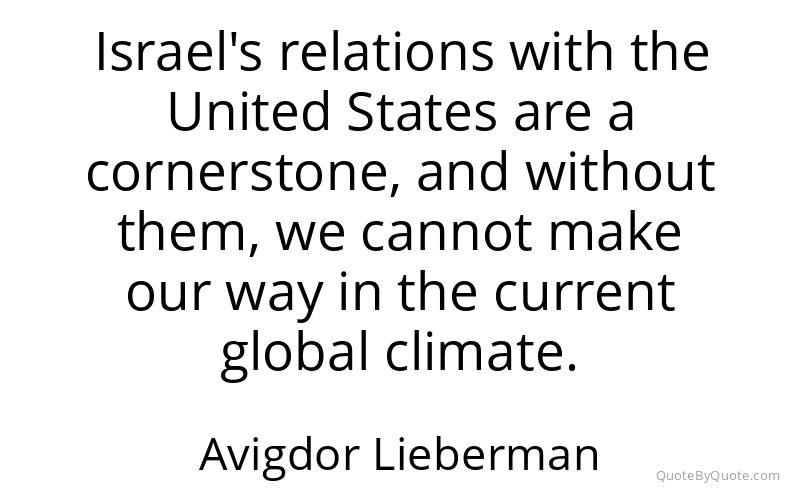 Preview image for this quote by Avigdor Lieberman