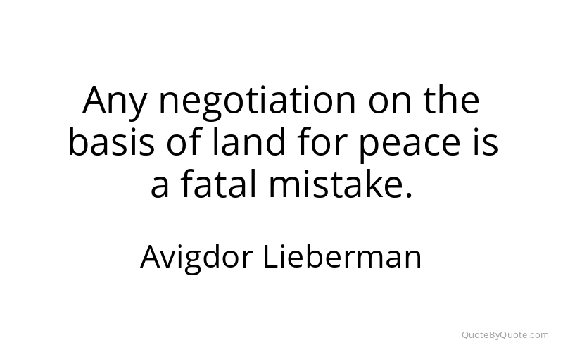 Preview image for this quote by Avigdor Lieberman