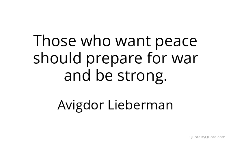 Preview image for this quote by Avigdor Lieberman