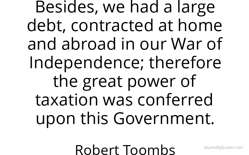 Preview image for this quote by Robert Toombs