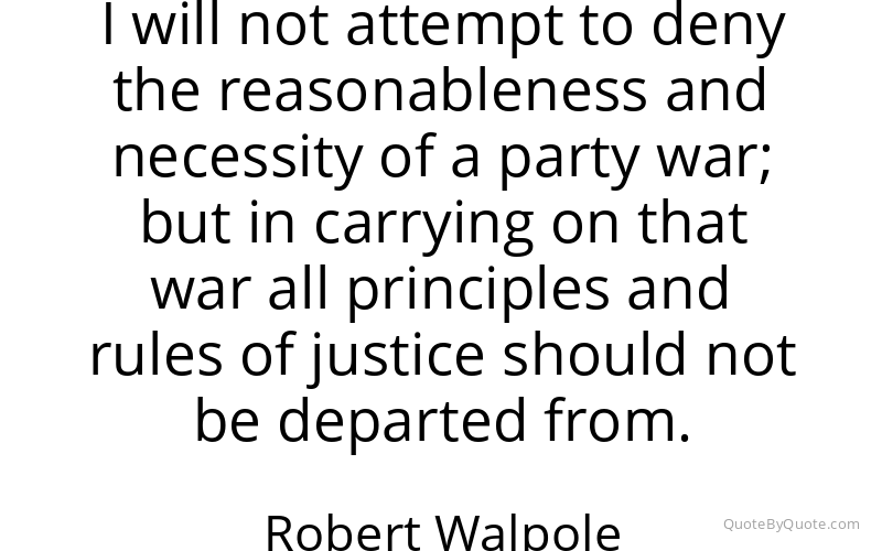 Preview image for this quote by Robert Walpole