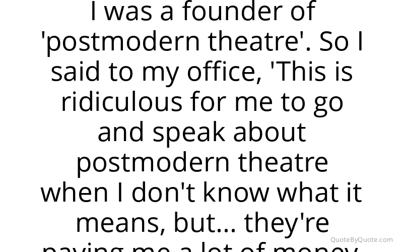 Preview image for this quote by Robert Wilson