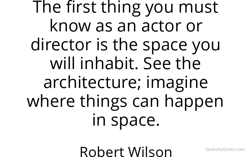 Preview image for this quote by Robert Wilson