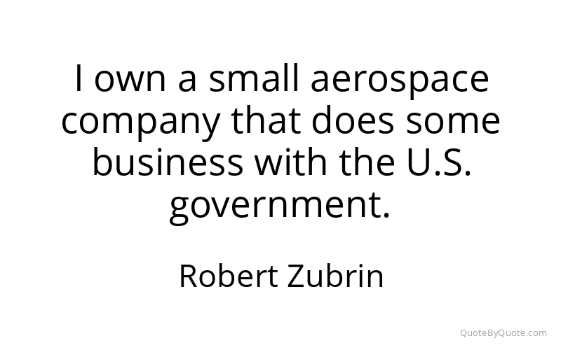Preview image for this quote by Robert Zubrin