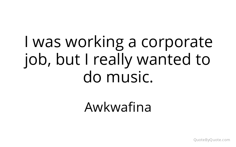 Preview image for this quote by Awkwafina