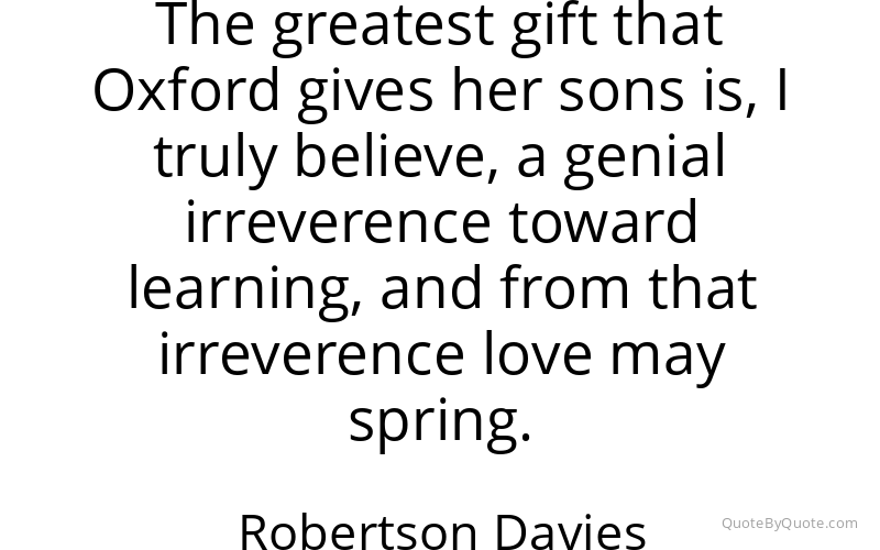 Preview image for this quote by Robertson Davies