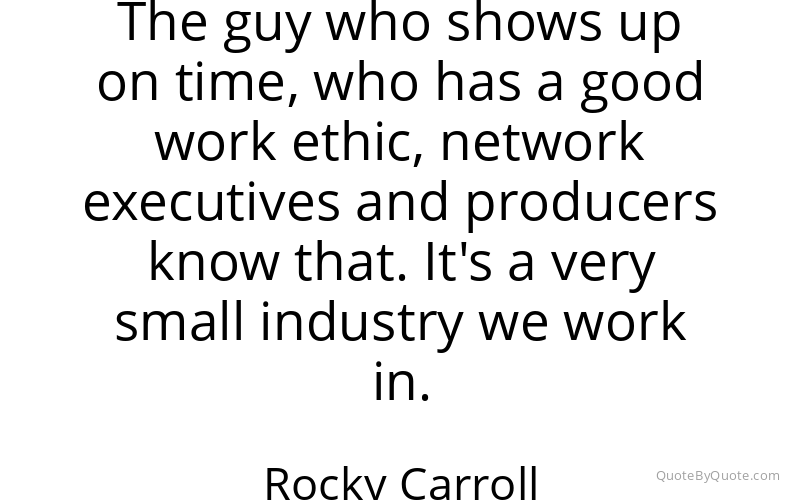 Preview image for this quote by Rocky Carroll