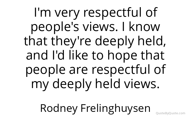 Preview image for this quote by Rodney Frelinghuysen