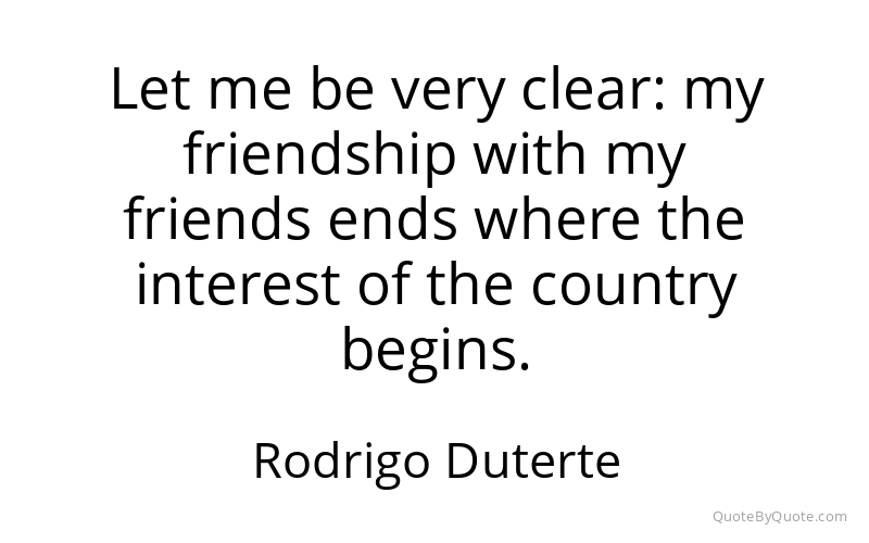 Preview image for this quote by Rodrigo Duterte
