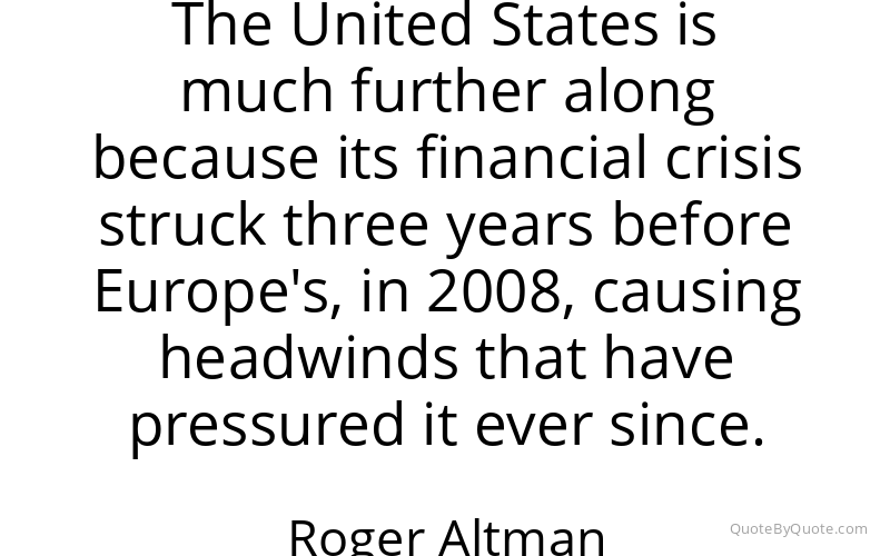 Preview image for this quote by Roger Altman