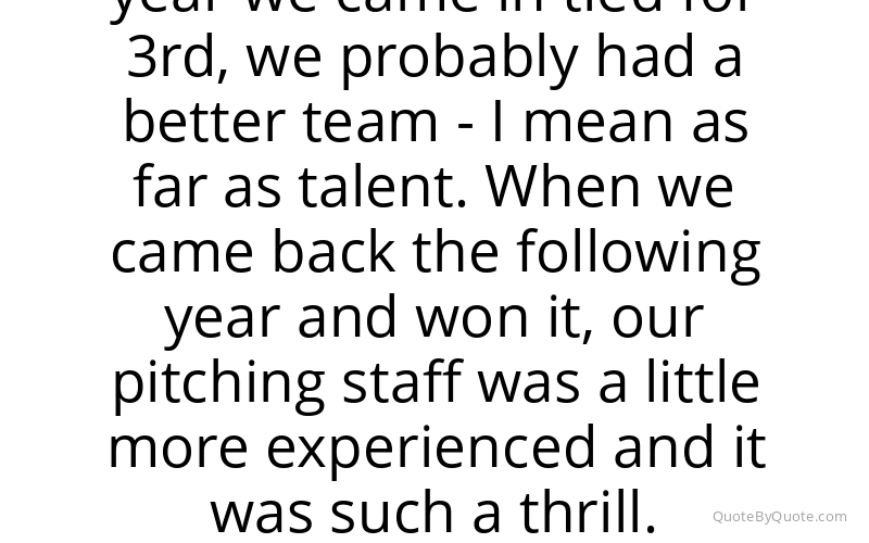 Preview image for this quote by Roger Clemens