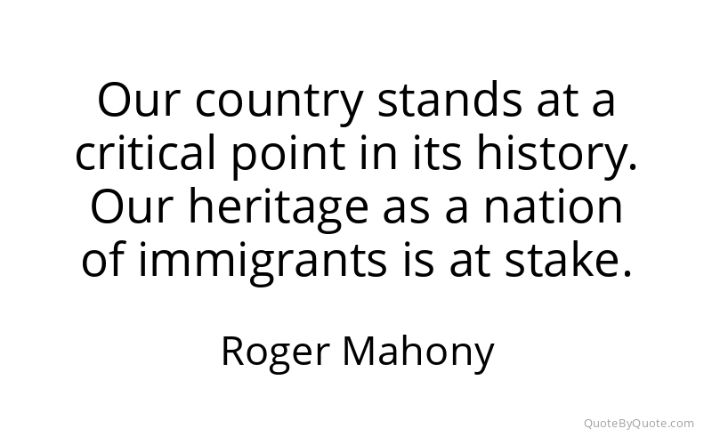 Preview image for this quote by Roger Mahony