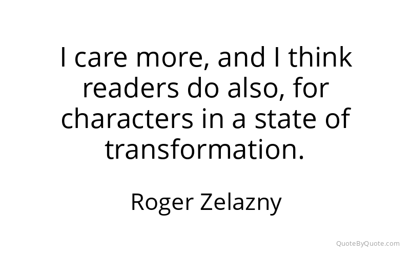 Preview image for this quote by Roger Zelazny