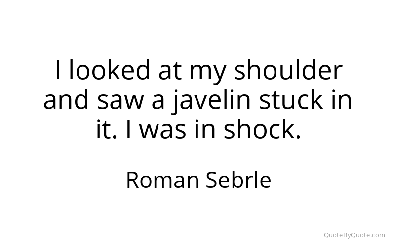 Preview image for this quote by Roman Sebrle