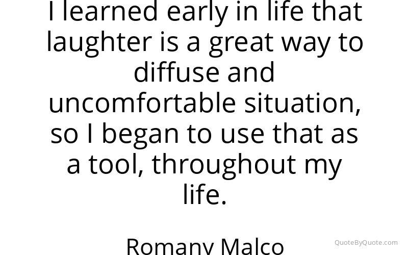 Preview image for this quote by Romany Malco