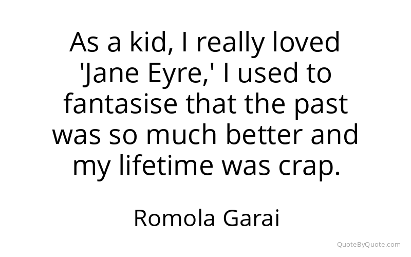 Preview image for this quote by Romola Garai