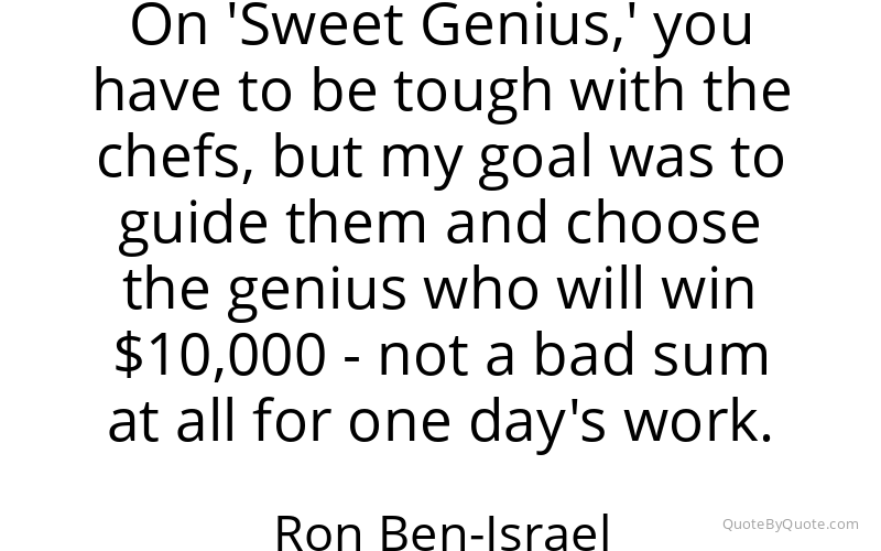 Preview image for this quote by Ron Ben-Israel