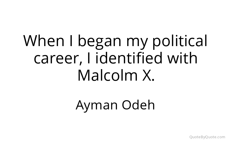 Preview image for this quote by Ayman Odeh