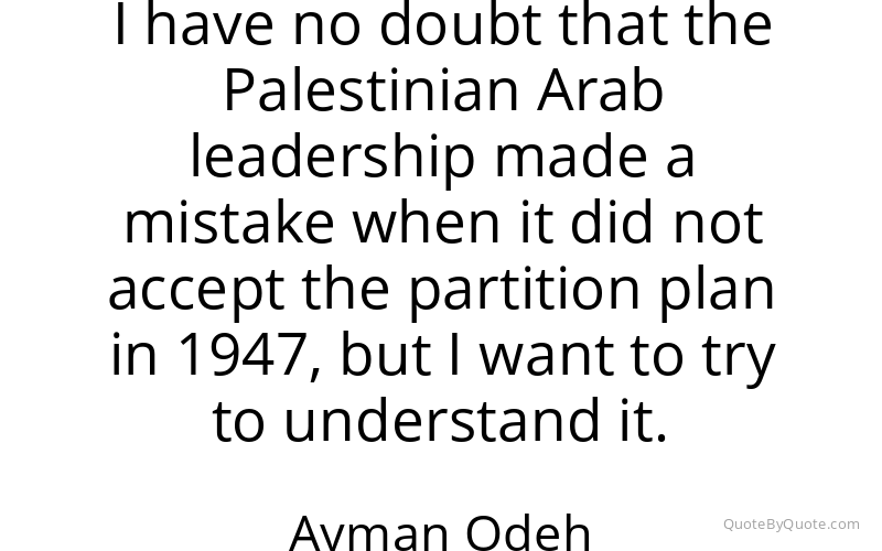 Preview image for this quote by Ayman Odeh