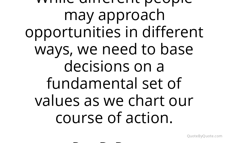 Preview image for this quote by Ron D. Burton
