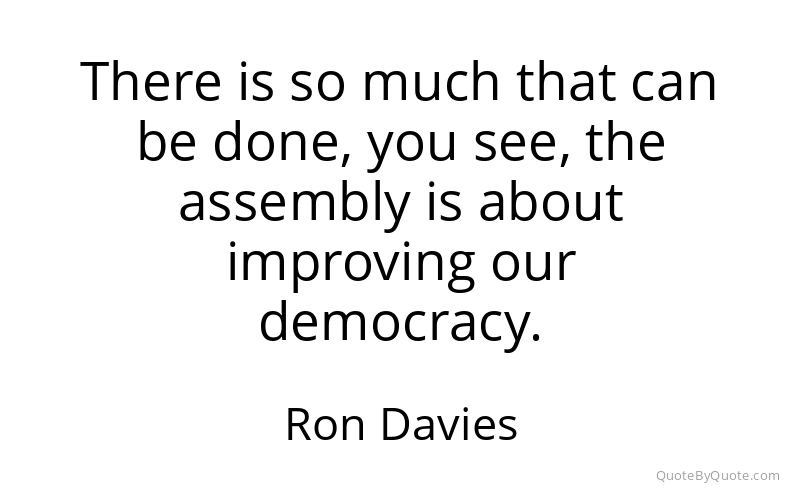 Preview image for this quote by Ron Davies