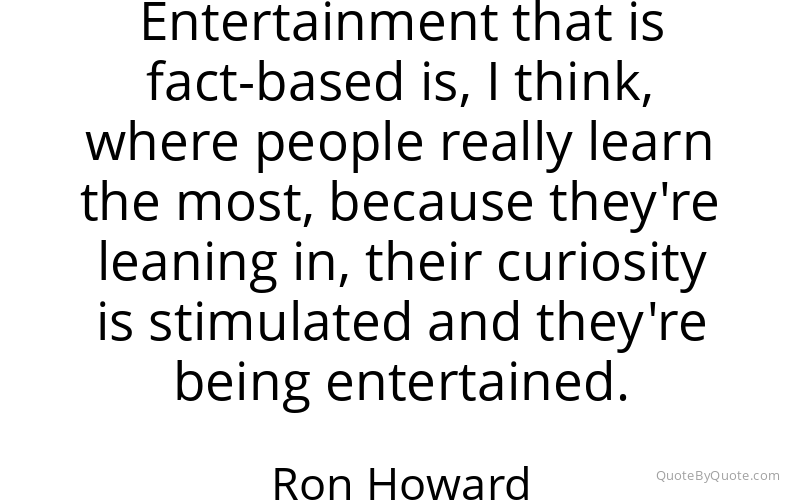 Preview image for this quote by Ron Howard