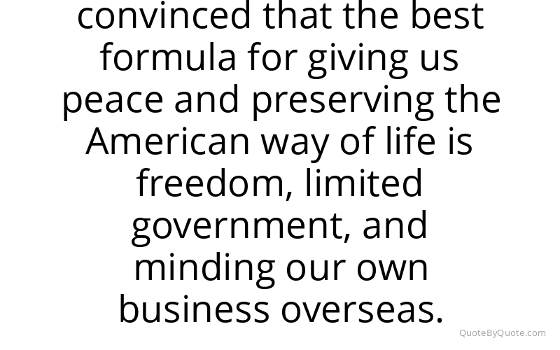 Preview image for this quote by Ron Paul