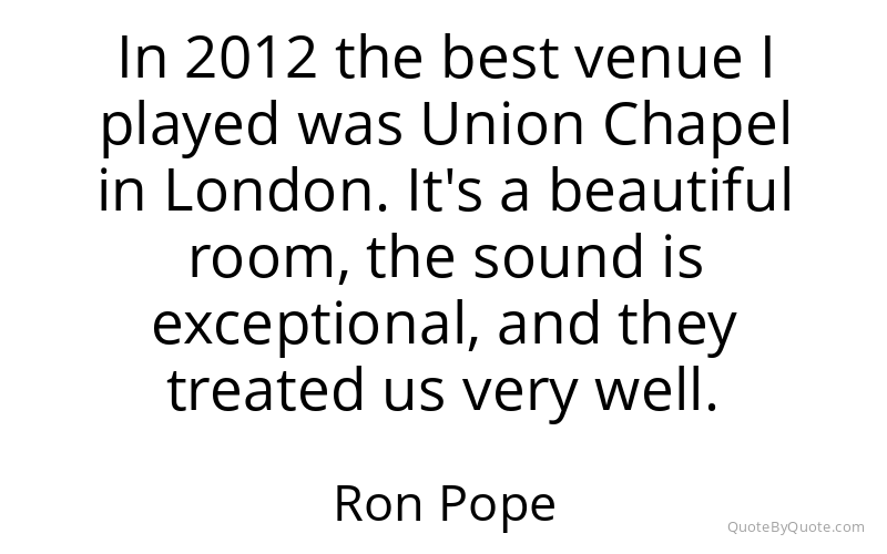 Preview image for this quote by Ron Pope