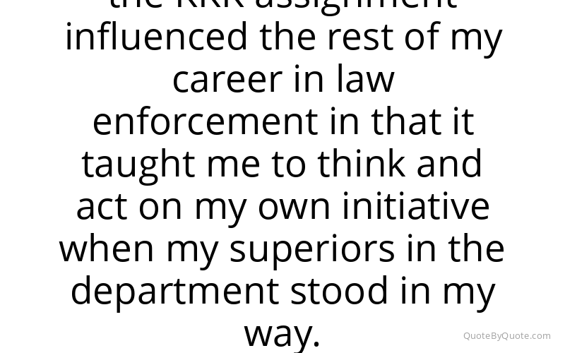 Preview image for this quote by Ron Stallworth
