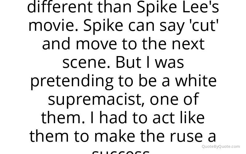 Preview image for this quote by Ron Stallworth