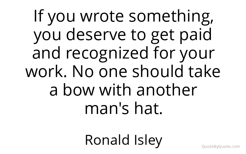 Preview image for this quote by Ronald Isley