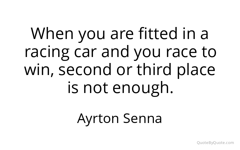 Preview image for this quote by Ayrton Senna