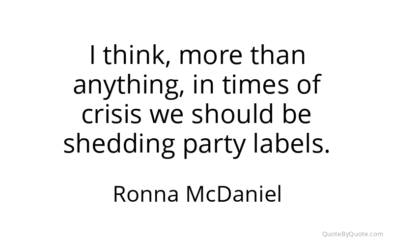 Preview image for this quote by Ronna McDaniel