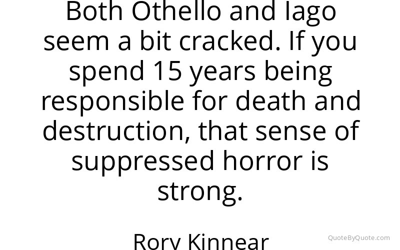 Preview image for this quote by Rory Kinnear